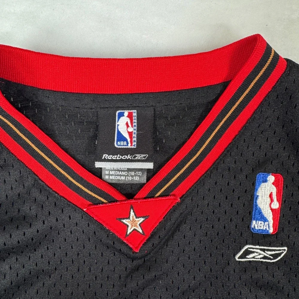 Reebok Philadelphia 76'ers Allen Iverson #3 Sixers Jersey Youth M 10-12 Black